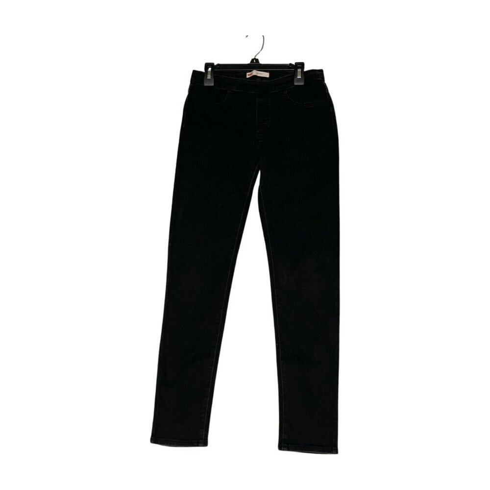 Levi's Girls Leggings Pull-on Black Stretchy Size 14 Regular